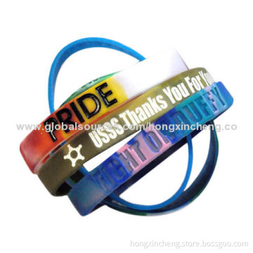 2014 Silicone GPS Bracelet with Customized Design